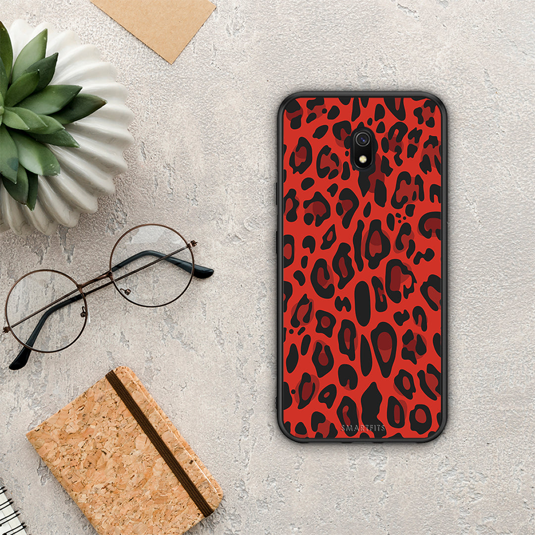 Animal Red Leopard - Xiaomi Redmi 8A θήκη