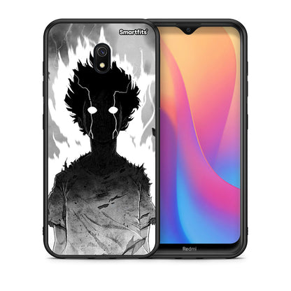 Θήκη Xiaomi Redmi 8A Anime Boy από τη Smartfits με σχέδιο στο πίσω μέρος και μαύρο περίβλημα | Xiaomi Redmi 8A Anime Boy case with colorful back and black bezels