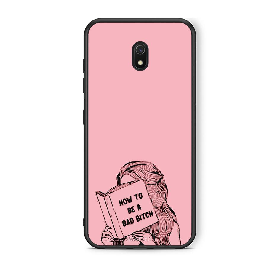 Xiaomi Redmi 8A Bad Bitch θήκη από τη Smartfits με σχέδιο στο πίσω μέρος και μαύρο περίβλημα | Smartphone case with colorful back and black bezels by Smartfits