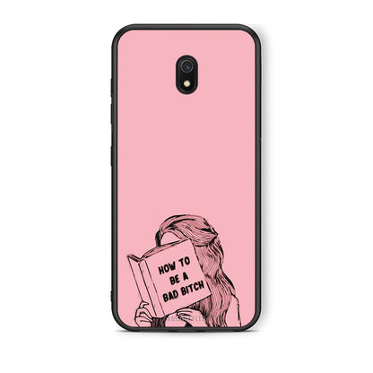 Xiaomi Redmi 8A Bad Bitch θήκη από τη Smartfits με σχέδιο στο πίσω μέρος και μαύρο περίβλημα | Smartphone case with colorful back and black bezels by Smartfits