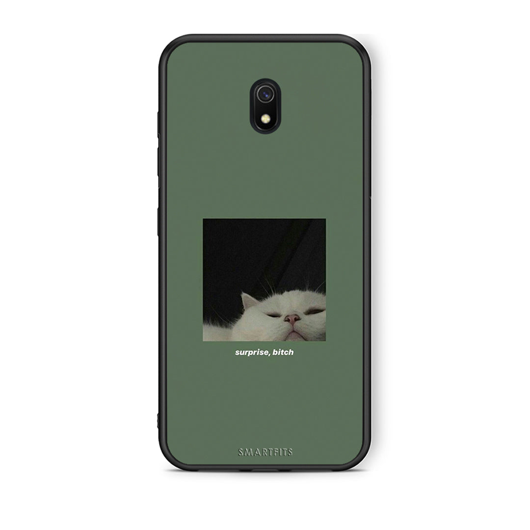 Xiaomi Redmi 8A Bitch Surprise θήκη από τη Smartfits με σχέδιο στο πίσω μέρος και μαύρο περίβλημα | Smartphone case with colorful back and black bezels by Smartfits