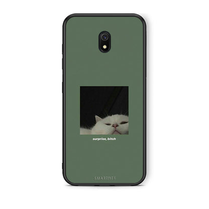 Xiaomi Redmi 8A Bitch Surprise θήκη από τη Smartfits με σχέδιο στο πίσω μέρος και μαύρο περίβλημα | Smartphone case with colorful back and black bezels by Smartfits