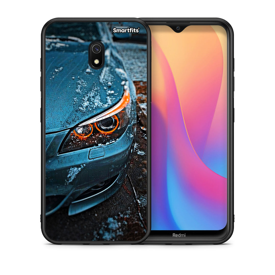 Θήκη Xiaomi Redmi 8A Bmw E60 από τη Smartfits με σχέδιο στο πίσω μέρος και μαύρο περίβλημα | Xiaomi Redmi 8A Bmw E60 case with colorful back and black bezels