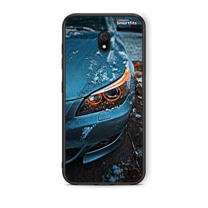 Xiaomi Redmi 8A Bmw E60 Θήκη από τη Smartfits με σχέδιο στο πίσω μέρος και μαύρο περίβλημα | Smartphone case with colorful back and black bezels by Smartfits
