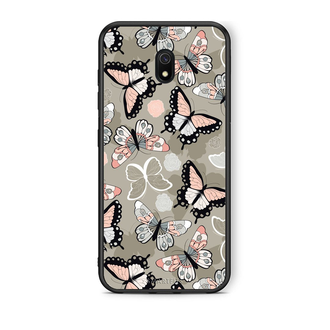 135 - Xiaomi Redmi 8A Butterflies Boho case, cover, bumper