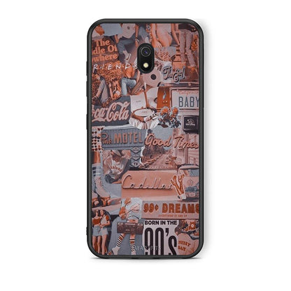 Xiaomi Redmi 8A Born In 90s θήκη από τη Smartfits με σχέδιο στο πίσω μέρος και μαύρο περίβλημα | Smartphone case with colorful back and black bezels by Smartfits