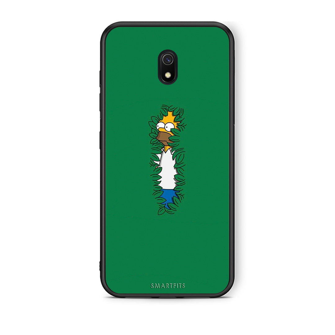 Xiaomi Redmi 8A Bush Man Θήκη Αγίου Βαλεντίνου από τη Smartfits με σχέδιο στο πίσω μέρος και μαύρο περίβλημα | Smartphone case with colorful back and black bezels by Smartfits