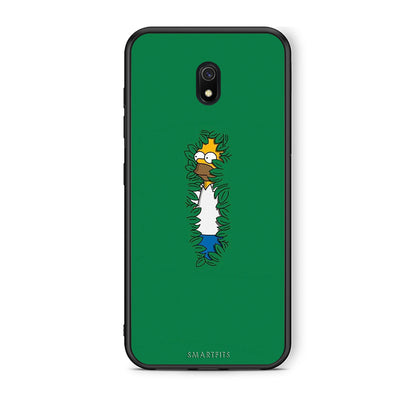 Xiaomi Redmi 8A Bush Man Θήκη Αγίου Βαλεντίνου από τη Smartfits με σχέδιο στο πίσω μέρος και μαύρο περίβλημα | Smartphone case with colorful back and black bezels by Smartfits