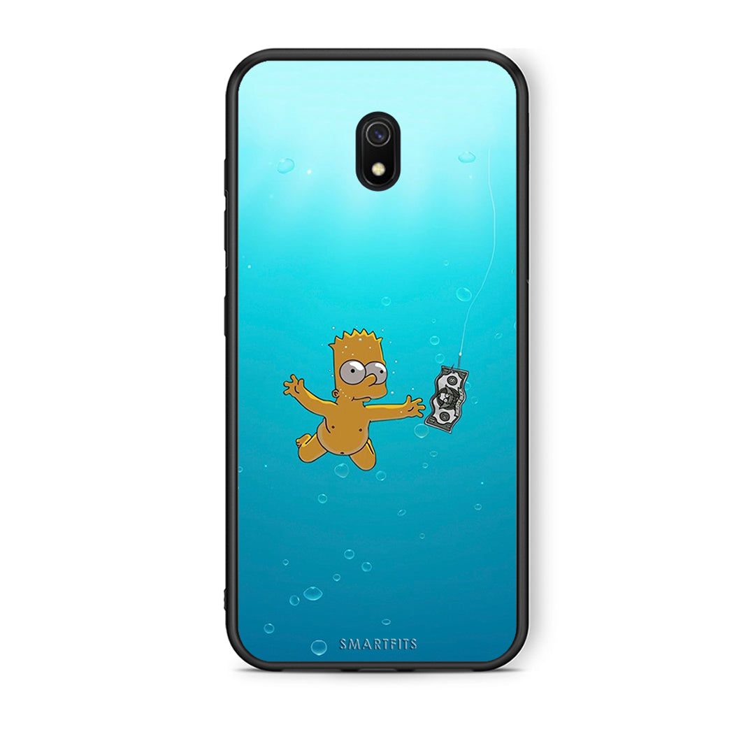 Xiaomi Redmi 8A Chasing Money θήκη από τη Smartfits με σχέδιο στο πίσω μέρος και μαύρο περίβλημα | Smartphone case with colorful back and black bezels by Smartfits