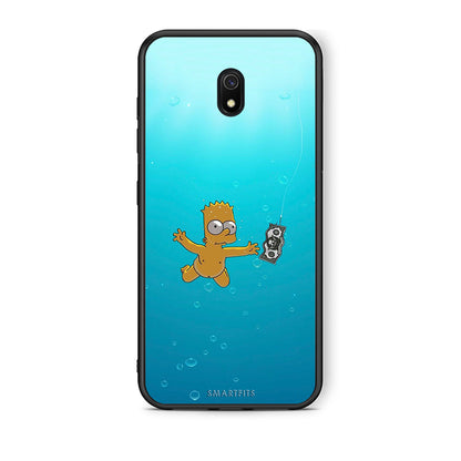 Xiaomi Redmi 8A Chasing Money θήκη από τη Smartfits με σχέδιο στο πίσω μέρος και μαύρο περίβλημα | Smartphone case with colorful back and black bezels by Smartfits