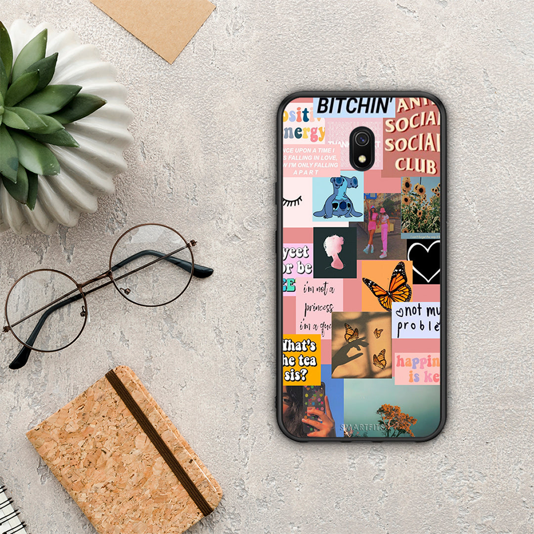 Collage Bitchin - Xiaomi Redmi 8A θήκη