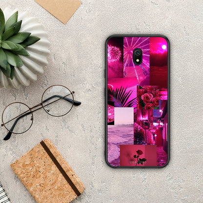 Collage Red Roses - Xiaomi Redmi 8A θήκη