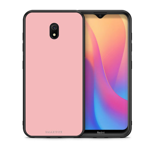 Θήκη Xiaomi Redmi 8A Nude Color από τη Smartfits με σχέδιο στο πίσω μέρος και μαύρο περίβλημα | Xiaomi Redmi 8A Nude Color case with colorful back and black bezels
