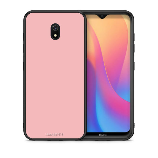 Θήκη Xiaomi Redmi 8A Nude Color από τη Smartfits με σχέδιο στο πίσω μέρος και μαύρο περίβλημα | Xiaomi Redmi 8A Nude Color case with colorful back and black bezels