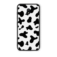 Thumbnail for Xiaomi Redmi 8A Cow Print θήκη από τη Smartfits με σχέδιο στο πίσω μέρος και μαύρο περίβλημα | Smartphone case with colorful back and black bezels by Smartfits