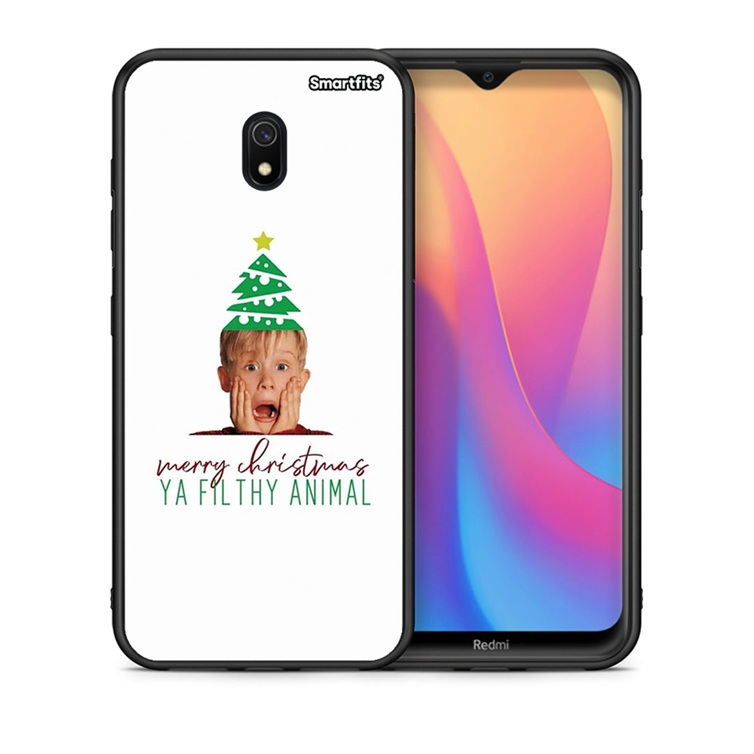 Θήκη Xiaomi Redmi 8A Filthy Animal από τη Smartfits με σχέδιο στο πίσω μέρος και μαύρο περίβλημα | Xiaomi Redmi 8A Filthy Animal case with colorful back and black bezels