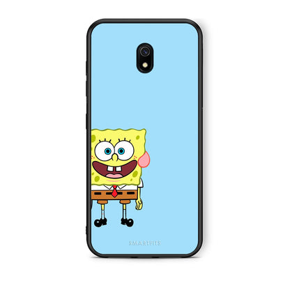 Xiaomi Redmi 8A Friends Bob θήκη από τη Smartfits με σχέδιο στο πίσω μέρος και μαύρο περίβλημα | Smartphone case with colorful back and black bezels by Smartfits