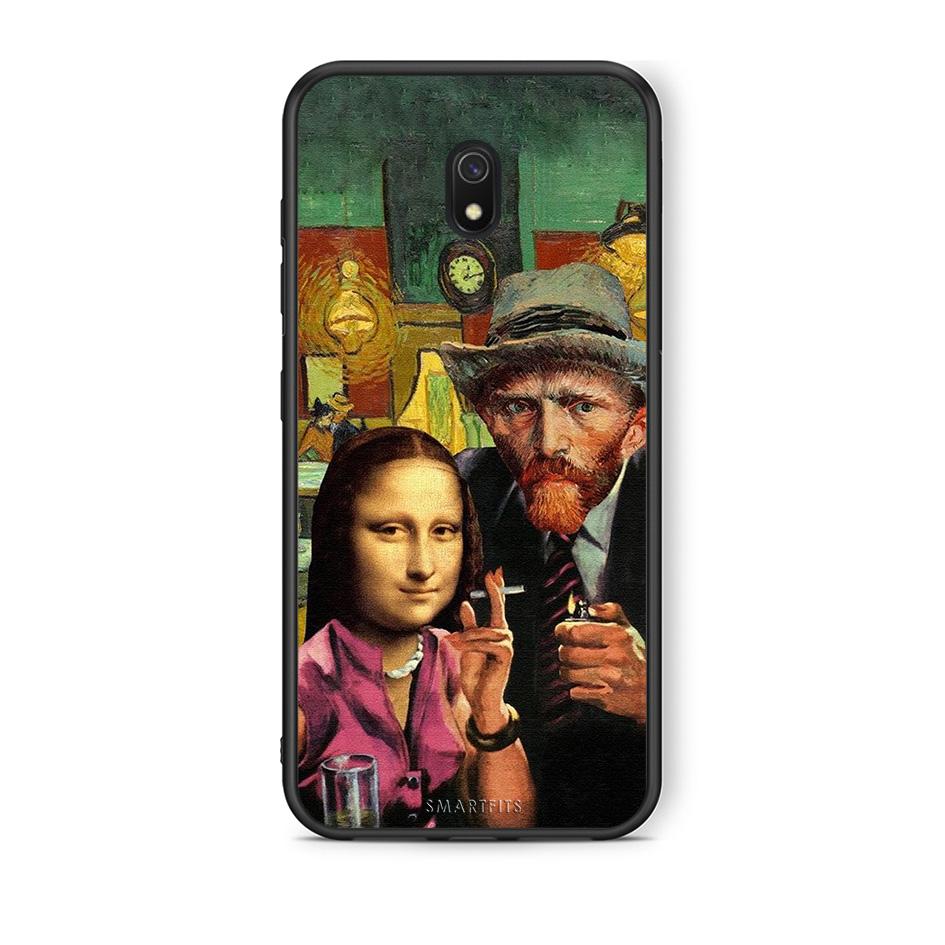 Xiaomi Redmi 8A Funny Art θήκη από τη Smartfits με σχέδιο στο πίσω μέρος και μαύρο περίβλημα | Smartphone case with colorful back and black bezels by Smartfits