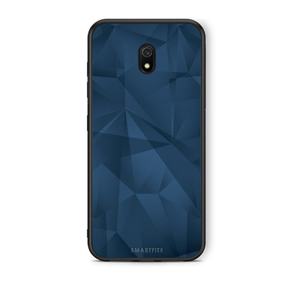 39 - Xiaomi Redmi 8A Blue Abstract Geometric case, cover, bumper