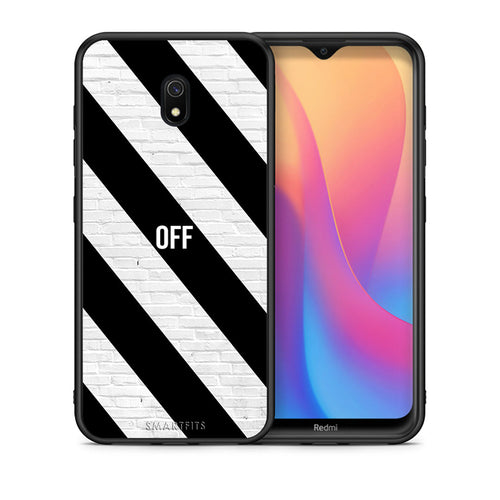 Θήκη Xiaomi Redmi 8A Get Off από τη Smartfits με σχέδιο στο πίσω μέρος και μαύρο περίβλημα | Xiaomi Redmi 8A Get Off case with colorful back and black bezels