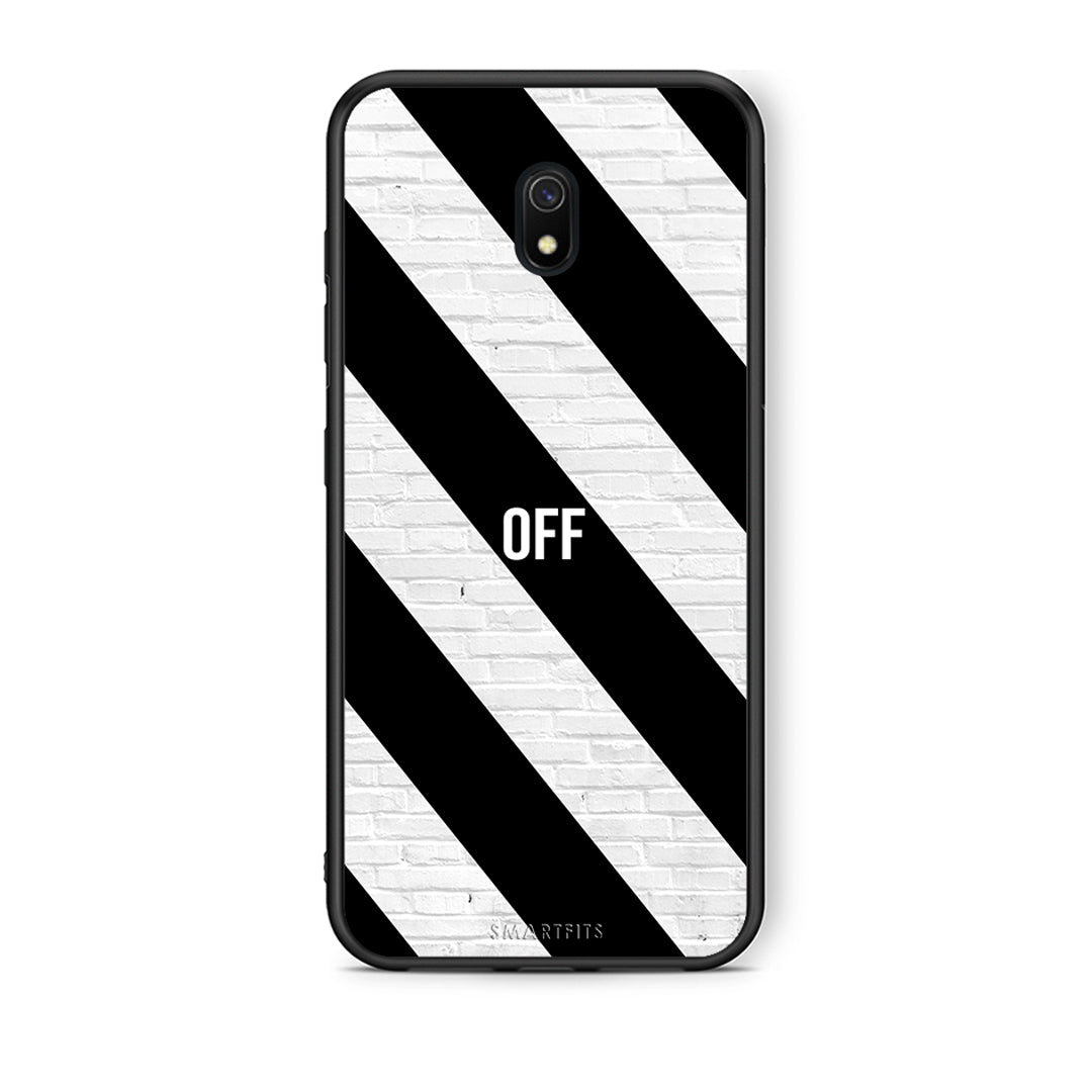 Xiaomi Redmi 8A Get Off θήκη από τη Smartfits με σχέδιο στο πίσω μέρος και μαύρο περίβλημα | Smartphone case with colorful back and black bezels by Smartfits