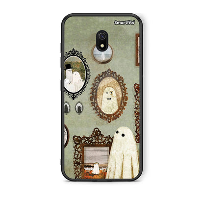 Xiaomi Redmi 8A Halloween Ghost Season Θήκη από τη Smartfits με σχέδιο στο πίσω μέρος και μαύρο περίβλημα | Smartphone case with colorful back and black bezels by Smartfits