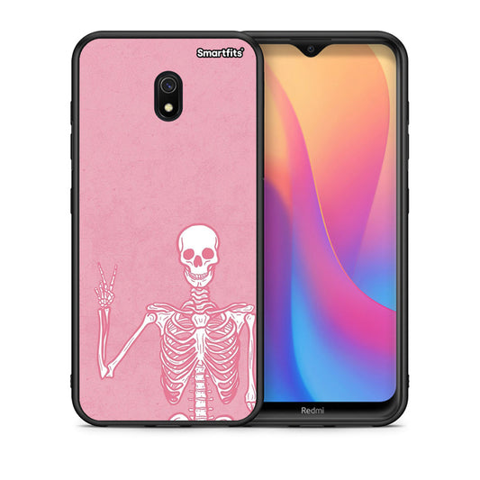 Θήκη Xiaomi Redmi 8A Halloween Motivation από τη Smartfits με σχέδιο στο πίσω μέρος και μαύρο περίβλημα | Xiaomi Redmi 8A Halloween Motivation case with colorful back and black bezels