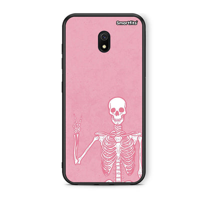 Xiaomi Redmi 8A Halloween Motivation Θήκη από τη Smartfits με σχέδιο στο πίσω μέρος και μαύρο περίβλημα | Smartphone case with colorful back and black bezels by Smartfits