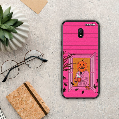 Halloween Pumpkin Lady - Xiaomi Redmi 8A θήκη