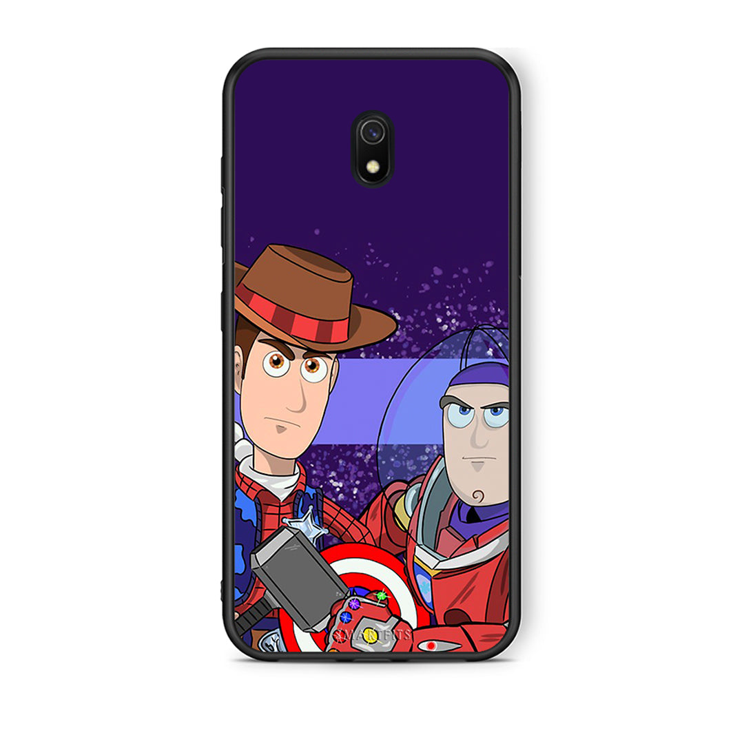 Xiaomi Redmi 8A Infinity Story θήκη από τη Smartfits με σχέδιο στο πίσω μέρος και μαύρο περίβλημα | Smartphone case with colorful back and black bezels by Smartfits