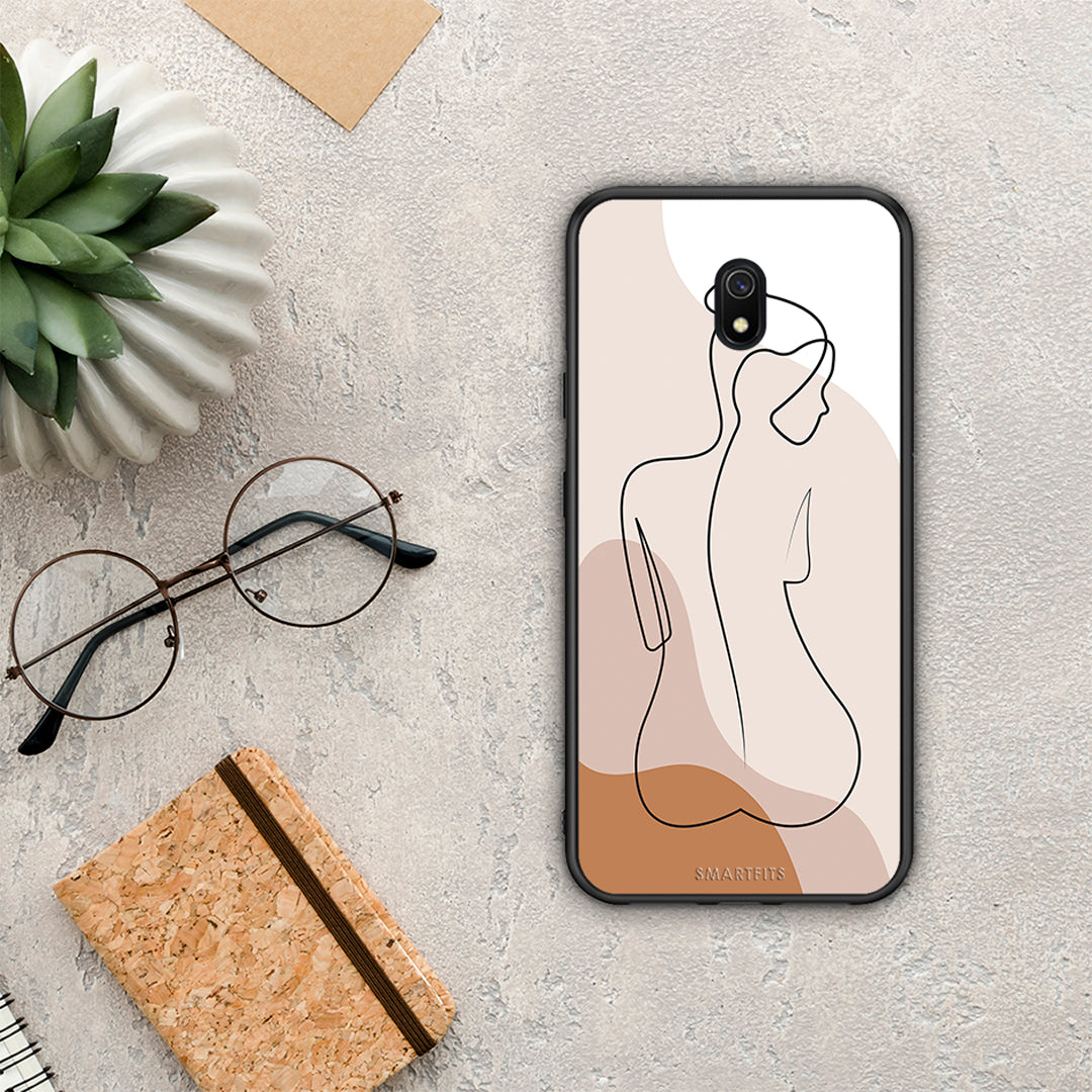 LineArt Woman - Xiaomi Redmi 8A θήκη