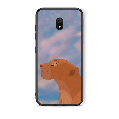 Xiaomi Redmi 8A Lion Love 2 Θήκη Αγίου Βαλεντίνου από τη Smartfits με σχέδιο στο πίσω μέρος και μαύρο περίβλημα | Smartphone case with colorful back and black bezels by Smartfits