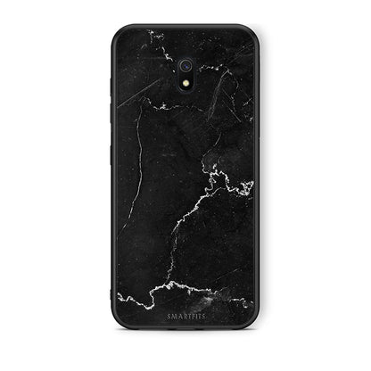 Xiaomi Redmi 8A Marble Black θήκη από τη Smartfits με σχέδιο στο πίσω μέρος και μαύρο περίβλημα | Smartphone case with colorful back and black bezels by Smartfits