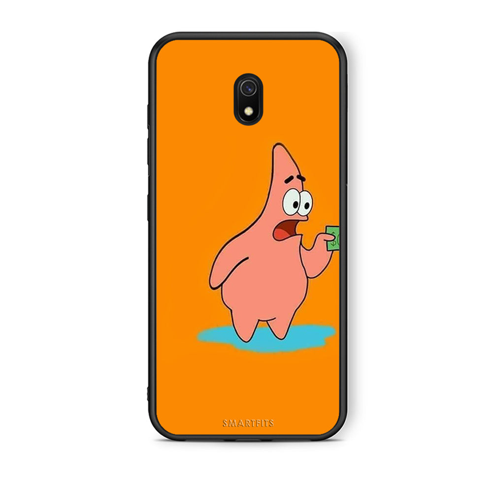Xiaomi Redmi 8A No Money 1 Θήκη Αγίου Βαλεντίνου από τη Smartfits με σχέδιο στο πίσω μέρος και μαύρο περίβλημα | Smartphone case with colorful back and black bezels by Smartfits
