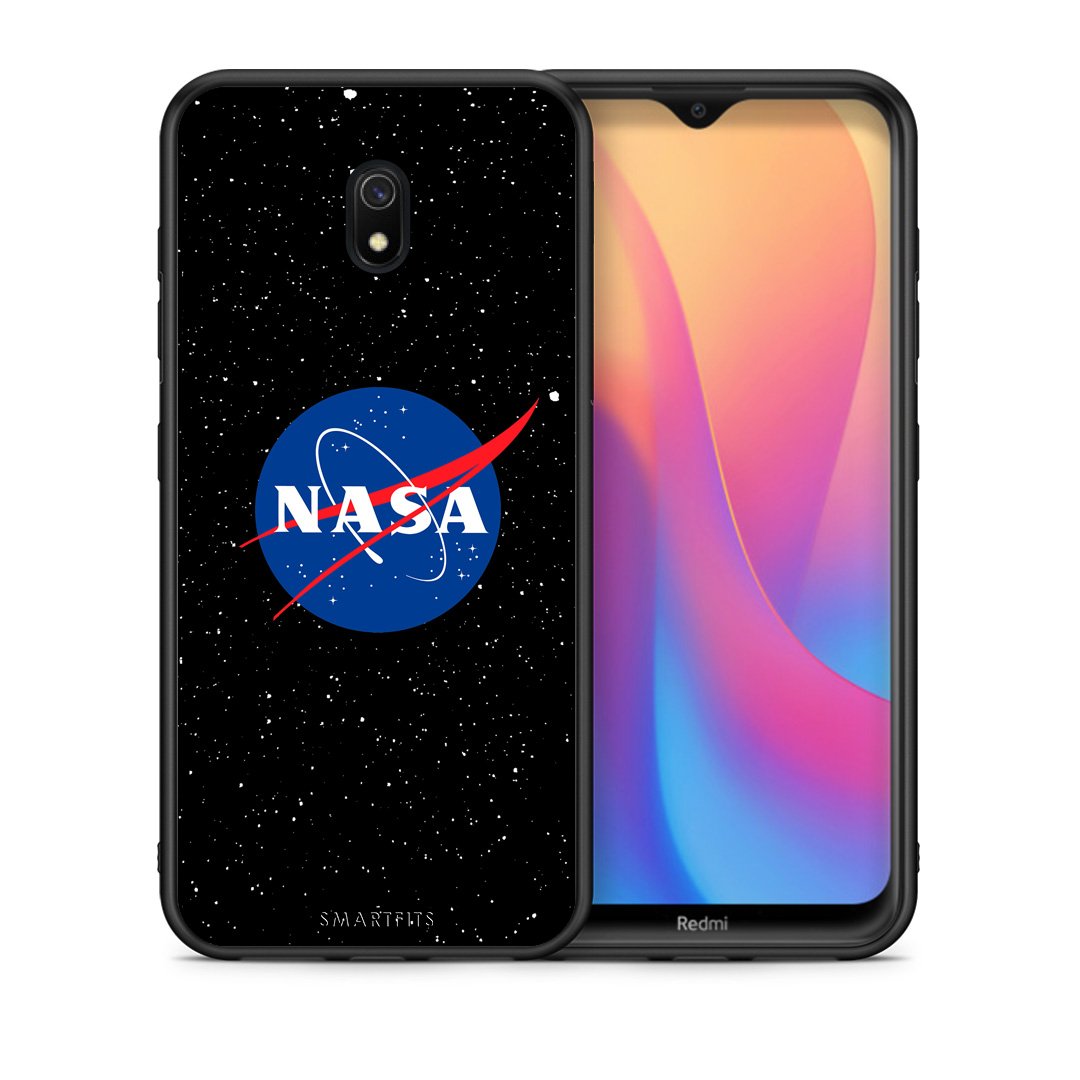 Θήκη Xiaomi Redmi 8A NASA PopArt από τη Smartfits με σχέδιο στο πίσω μέρος και μαύρο περίβλημα | Xiaomi Redmi 8A NASA PopArt case with colorful back and black bezels