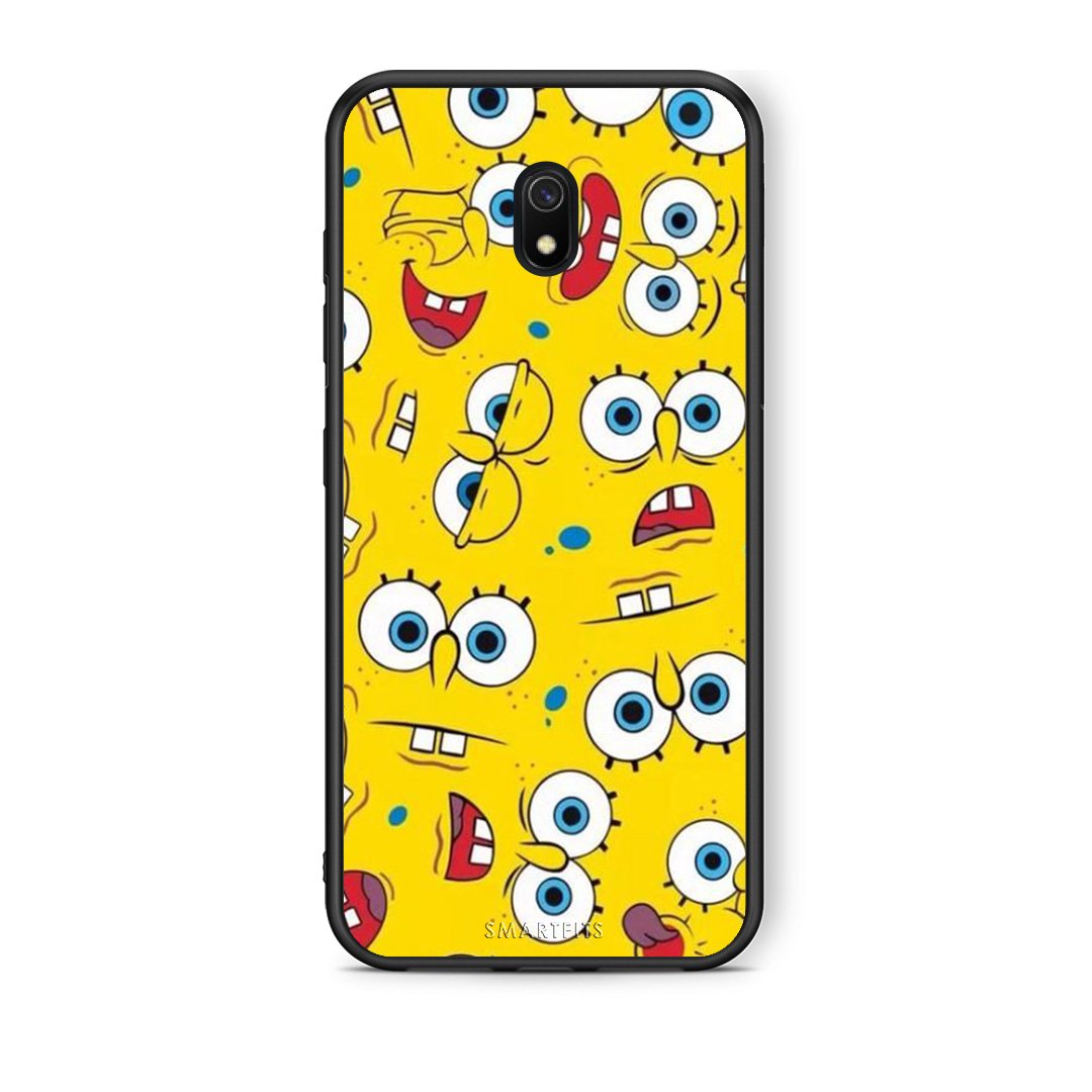 4 - Xiaomi Redmi 8A Sponge PopArt case, cover, bumper