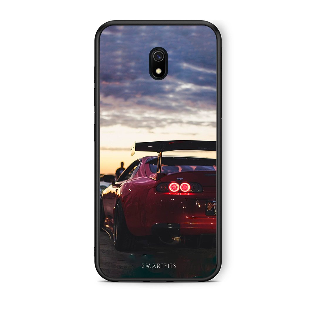 Xiaomi Redmi 8A Racing Supra θήκη από τη Smartfits με σχέδιο στο πίσω μέρος και μαύρο περίβλημα | Smartphone case with colorful back and black bezels by Smartfits