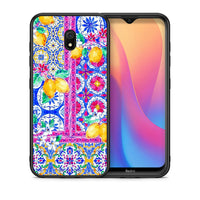 Thumbnail for Θήκη Xiaomi Redmi 8A Retro Spring από τη Smartfits με σχέδιο στο πίσω μέρος και μαύρο περίβλημα | Xiaomi Redmi 8A Retro Spring case with colorful back and black bezels