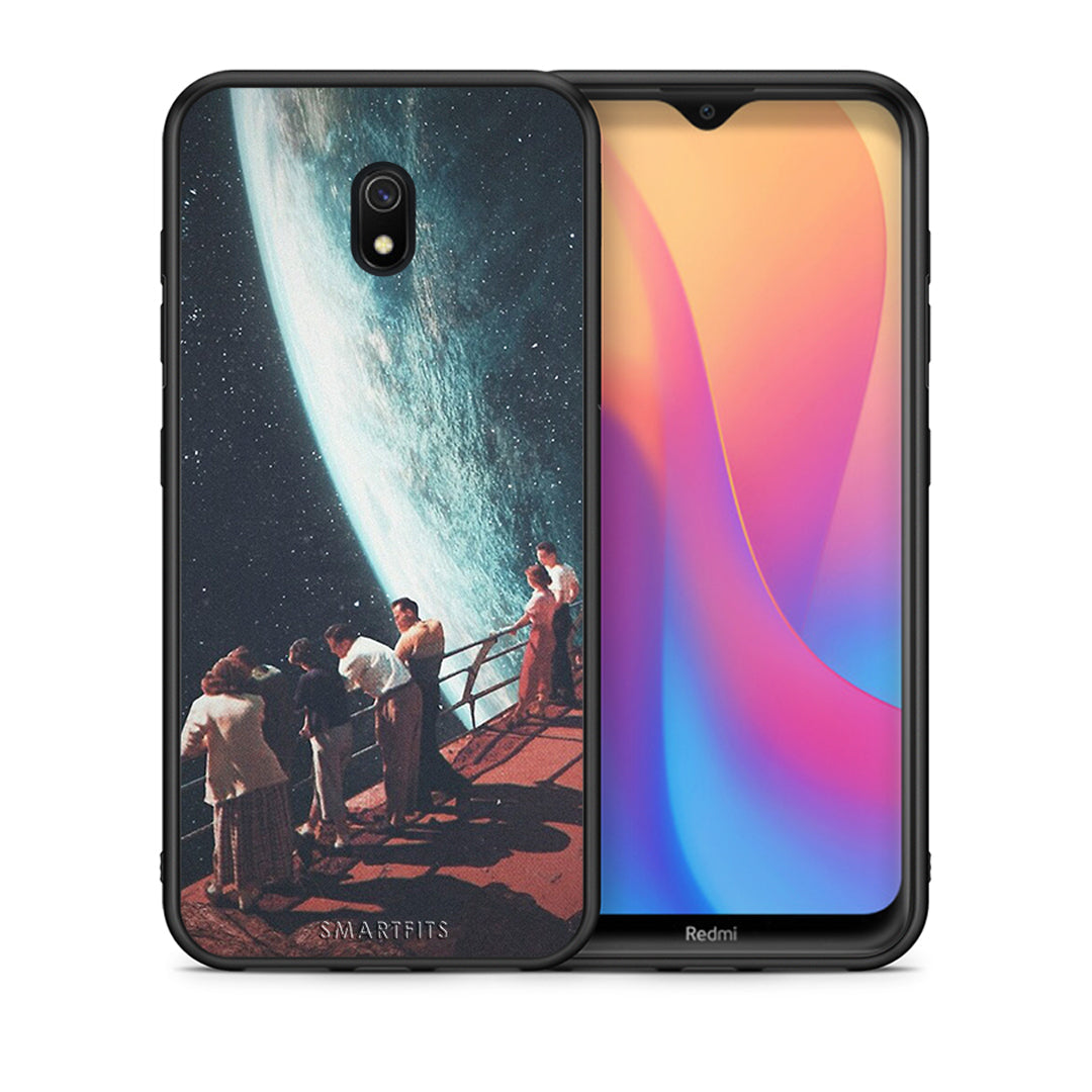 Θήκη Xiaomi Redmi 8A Surreal View από τη Smartfits με σχέδιο στο πίσω μέρος και μαύρο περίβλημα | Xiaomi Redmi 8A Surreal View case with colorful back and black bezels