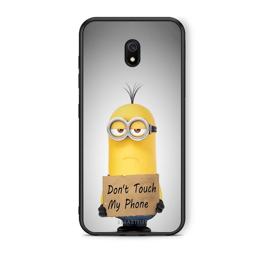 4 - Xiaomi Redmi 8A Minion Text case, cover, bumper