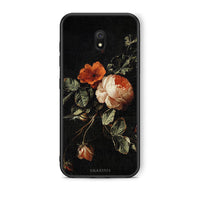 Thumbnail for Xiaomi Redmi 8A Vintage Roses θήκη από τη Smartfits με σχέδιο στο πίσω μέρος και μαύρο περίβλημα | Smartphone case with colorful back and black bezels by Smartfits