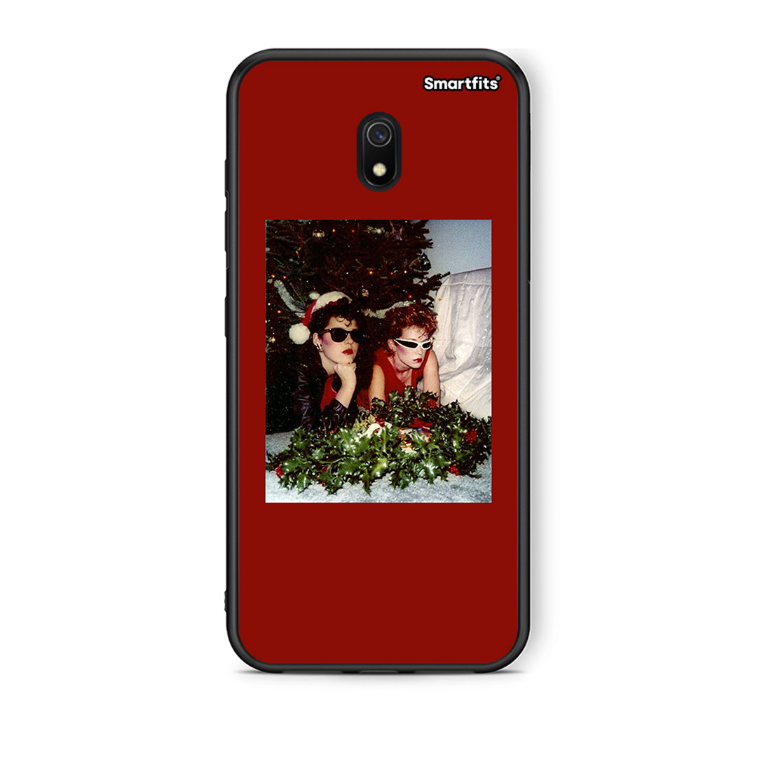 Xiaomi Redmi 8A Waiting For Xmas θήκη από τη Smartfits με σχέδιο στο πίσω μέρος και μαύρο περίβλημα | Smartphone case with colorful back and black bezels by Smartfits