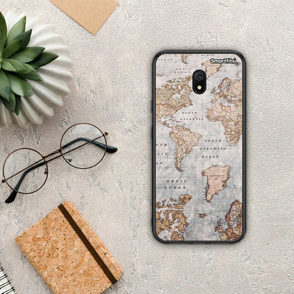 World Map - Xiaomi Redmi 8A θήκη
