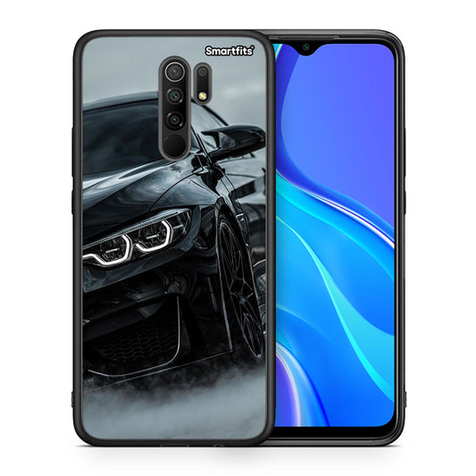Θήκη Xiaomi Redmi 9/9 Prime Black BMW από τη Smartfits με σχέδιο στο πίσω μέρος και μαύρο περίβλημα | Xiaomi Redmi 9/9 Prime Black BMW case with colorful back and black bezels