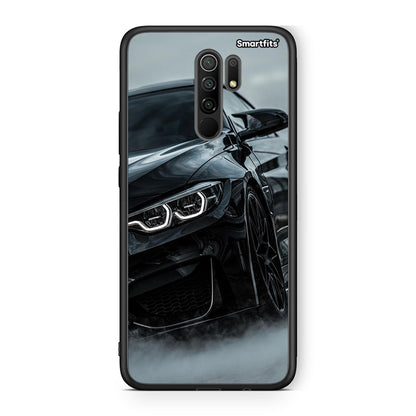 Xiaomi Redmi 9/9 Prime Black BMW θήκη από τη Smartfits με σχέδιο στο πίσω μέρος και μαύρο περίβλημα | Smartphone case with colorful back and black bezels by Smartfits