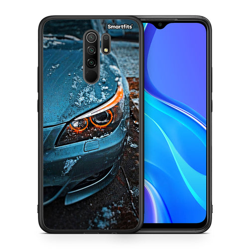 Θήκη Xiaomi Redmi 9 / 9 Prime Bmw E60 από τη Smartfits με σχέδιο στο πίσω μέρος και μαύρο περίβλημα | Xiaomi Redmi 9 / 9 Prime Bmw E60 case with colorful back and black bezels