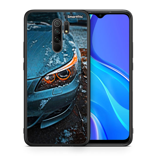 Θήκη Xiaomi Redmi 9 / 9 Prime Bmw E60 από τη Smartfits με σχέδιο στο πίσω μέρος και μαύρο περίβλημα | Xiaomi Redmi 9 / 9 Prime Bmw E60 case with colorful back and black bezels
