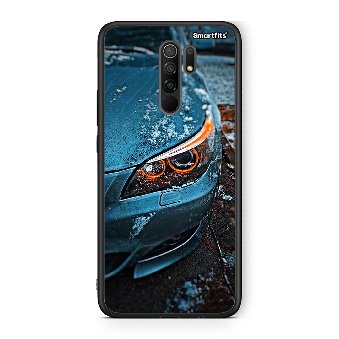 Xiaomi Redmi 9 / 9 Prime Bmw E60 Θήκη από τη Smartfits με σχέδιο στο πίσω μέρος και μαύρο περίβλημα | Smartphone case with colorful back and black bezels by Smartfits