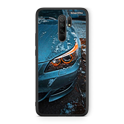 Xiaomi Redmi 9 / 9 Prime Bmw E60 Θήκη από τη Smartfits με σχέδιο στο πίσω μέρος και μαύρο περίβλημα | Smartphone case with colorful back and black bezels by Smartfits