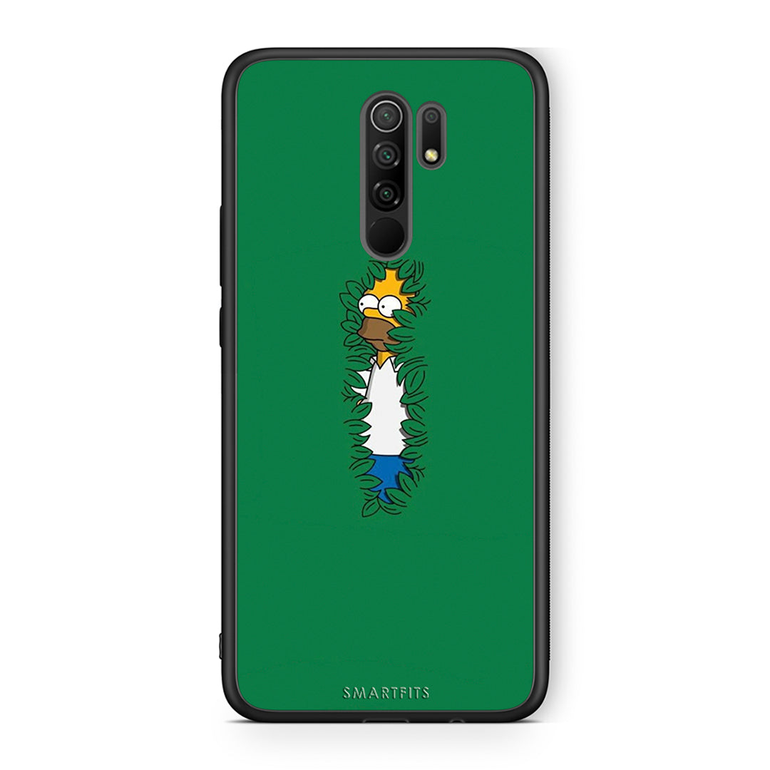 Xiaomi Redmi 9 / 9 Prime Bush Man Θήκη Αγίου Βαλεντίνου από τη Smartfits με σχέδιο στο πίσω μέρος και μαύρο περίβλημα | Smartphone case with colorful back and black bezels by Smartfits